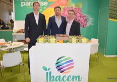 Ibacem from Brazil are mango and table grape growers and exporters says Sergio Aguilar, Frederick Costa, Nelson Costa Filho, the CEO. 